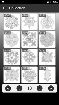 Simple Rangoli Designs android App screenshot 5